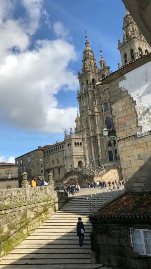 Apartamento Con Vistas A La Catedral Santiago de Compostela Exterior foto